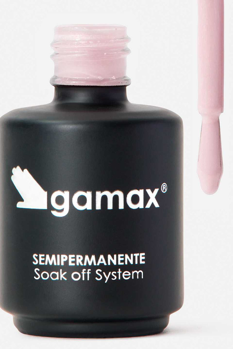 Manikyr xhel me mikro perlë rozë e lehtë Gemma 15 ml
