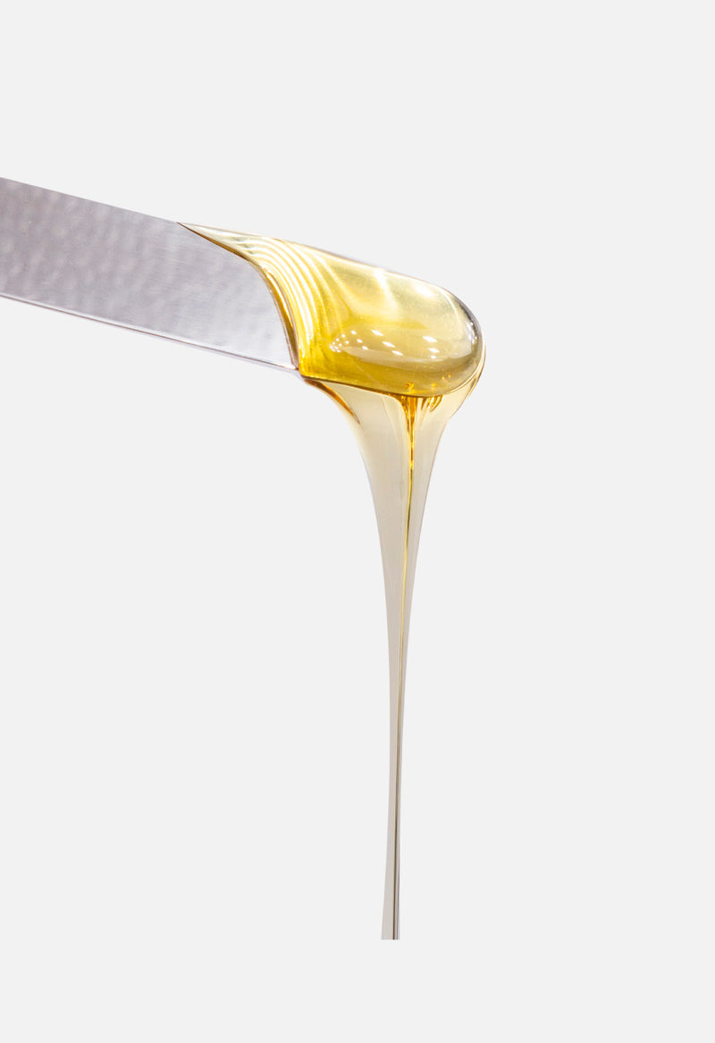 Spatula dylli prej çeliku e drejtë ergonomike për depilim