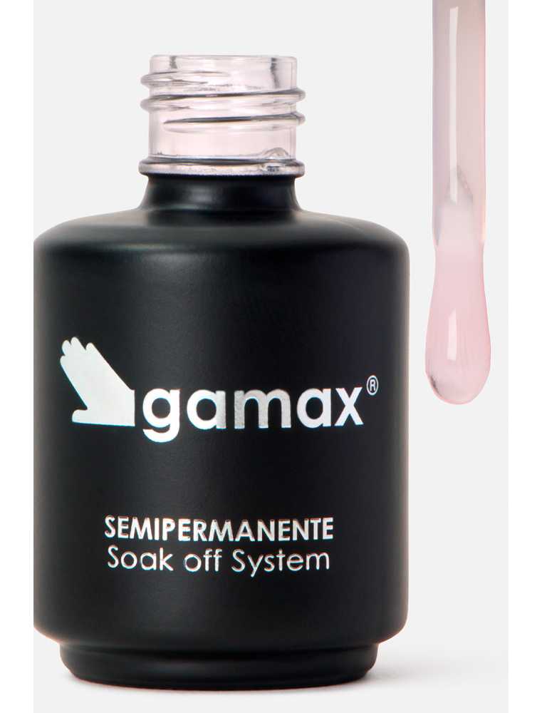 Bazë rubber xhel bazë & ngjyrë transparente në rozë Fast Fiber 15 ml