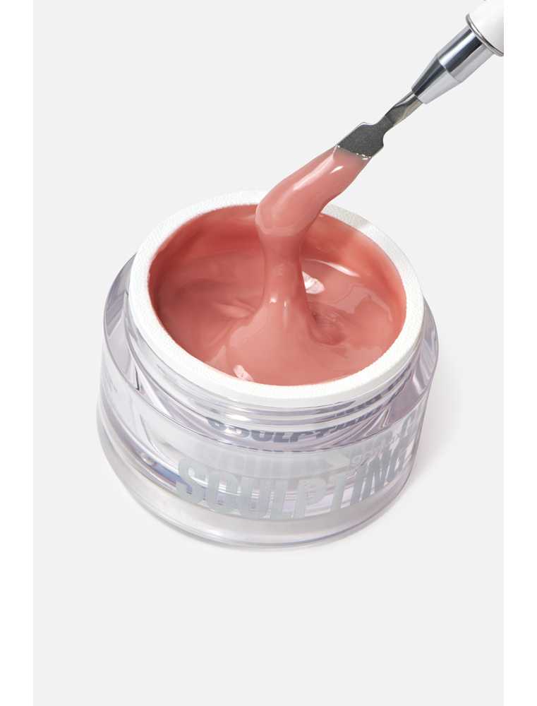 Xhel ndërtues UV efekt nud me fibra Fiber Gel 50 g