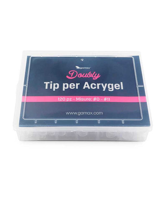 Tipsa dual form për rikonstruksion me xhel katrore 120 copë