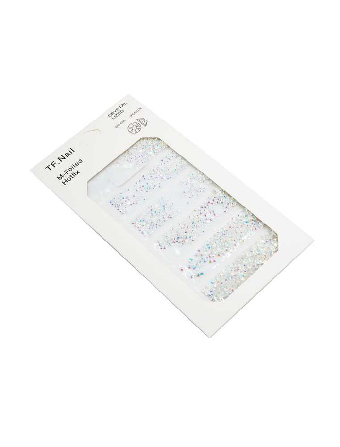 Gurë për dekorim thonjsh me shkëlqim rozë 1440 copë