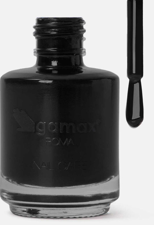 Manikyr klasik thonjsh i zi me shkëlqim 15ml