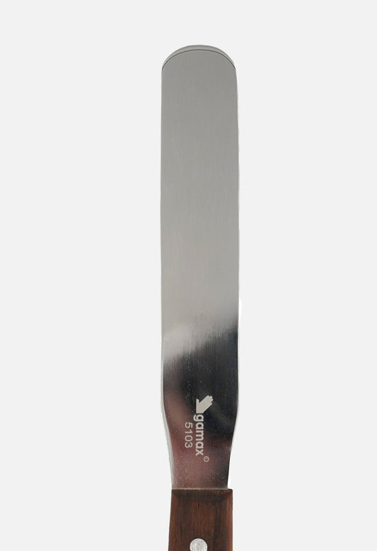Spatula dylli prej çeliku e drejtë ergonomike për depilim