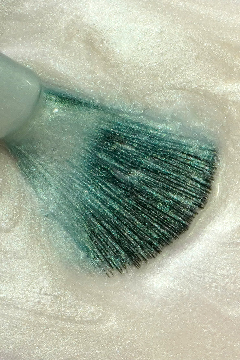 Manikyr xhel perlë nuancë jeshile Scintilla 15 ml