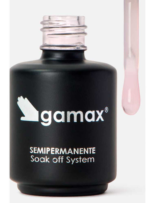 Bazë rubber xhel bazë & ngjyrë transparente në rozë Fast Fiber 15 ml
