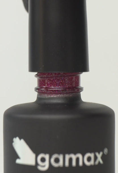 Manikyr xhel i kuq glitter Red Glitz 15 ml