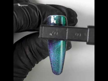 Manikyr xhel petrolio magnet Cat Eye Rainbow 15 ml